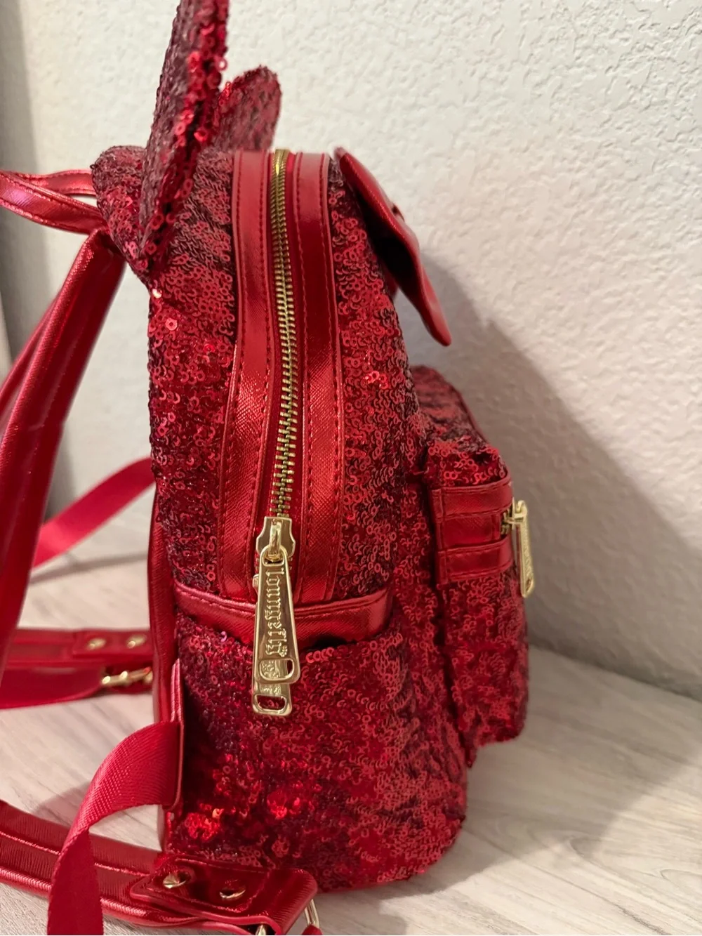 Loungefly sparkling red